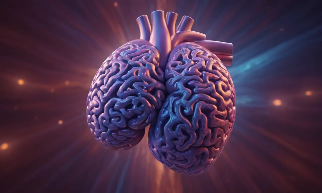 Ilustración para la sección Conexión mente-cuerpo y señales intuitivas físicas. sobre El cerebro que predice el futuro: cómo la neurociencia está desvelando el poder de la intuición.