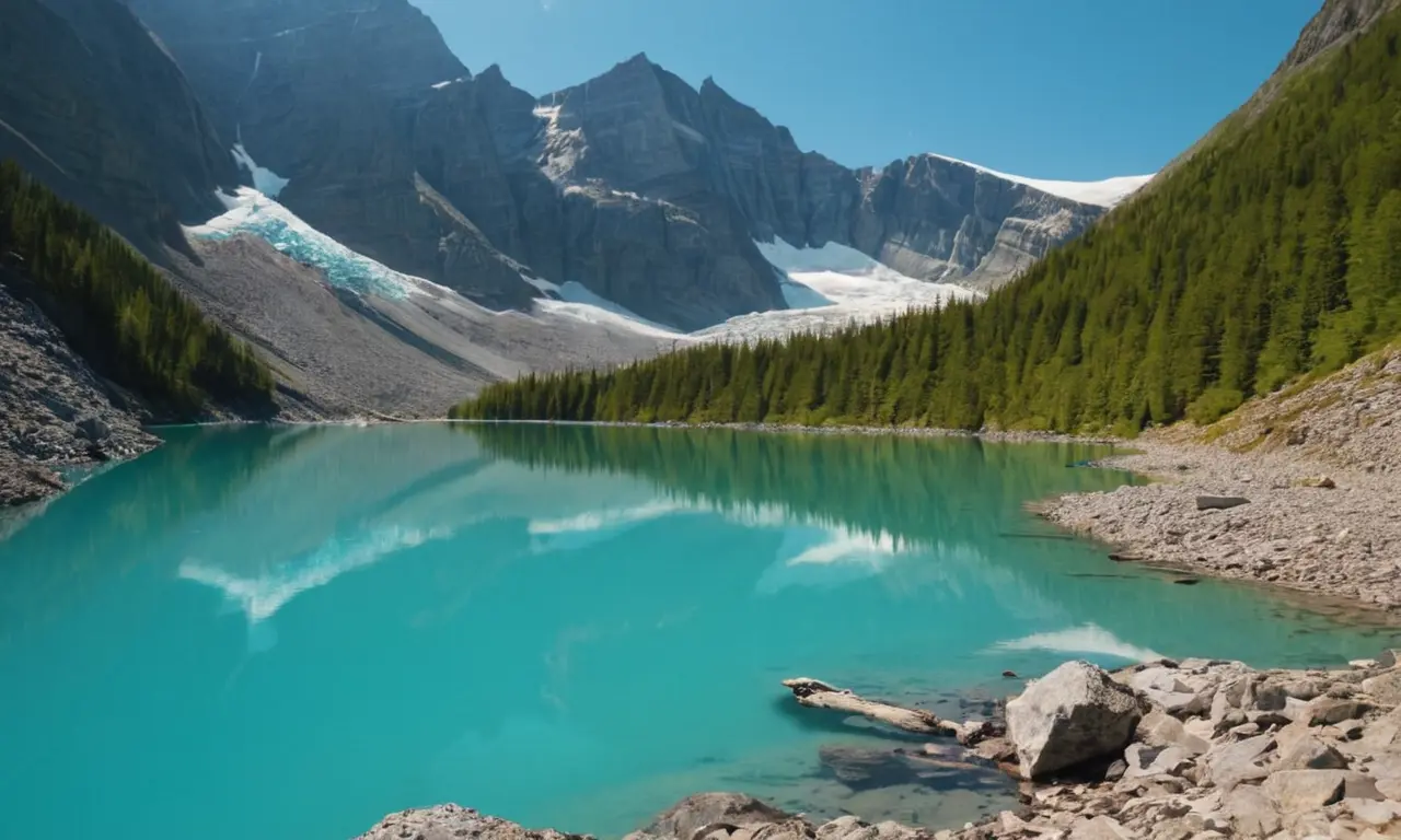 Ilustración para la sección Alteración de Ecosistemas de Montaña y Biodiversidad sobre El eco silencioso de los glaciares: ¿Qué nos revelan sobre nuestro futuro?