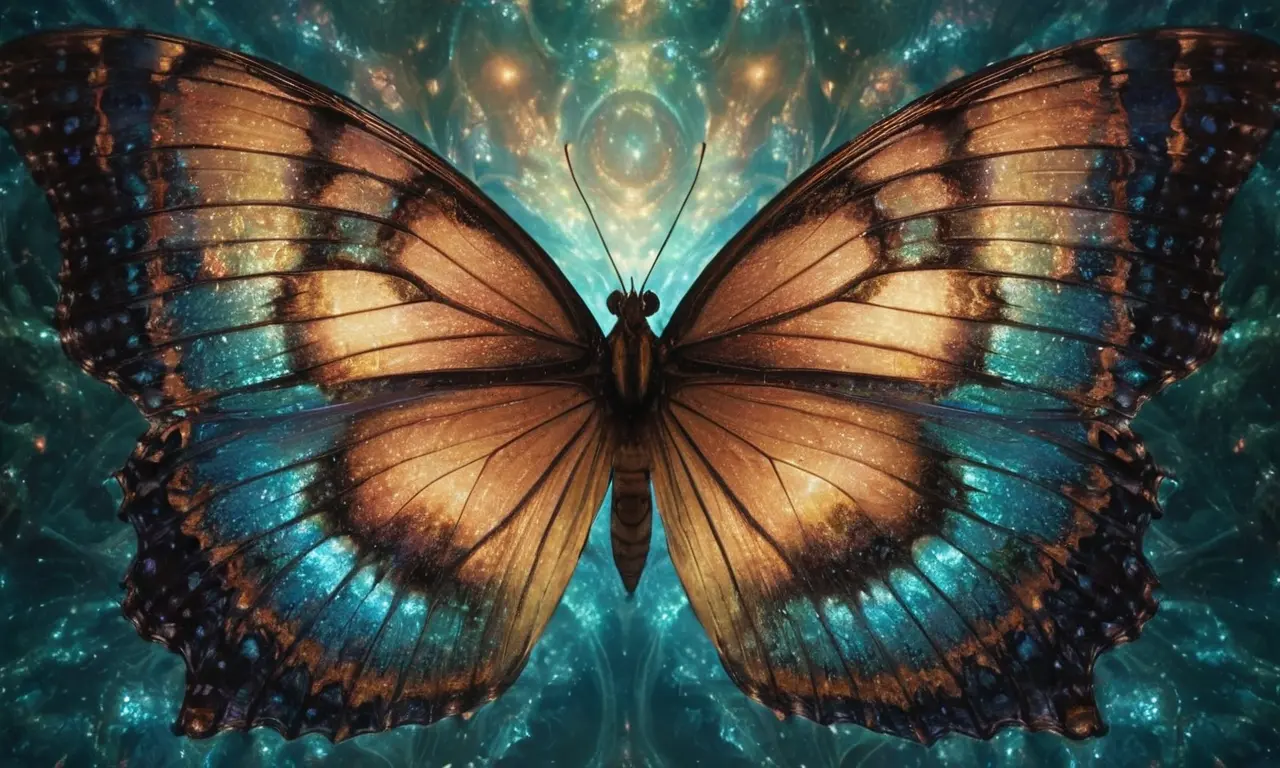 Ilustración para la sección Implicaciones filosóficas sobre causalidad y determinismo. sobre El efecto mariposa cuántico: Cómo lo pequeño puede cambiar el universo.