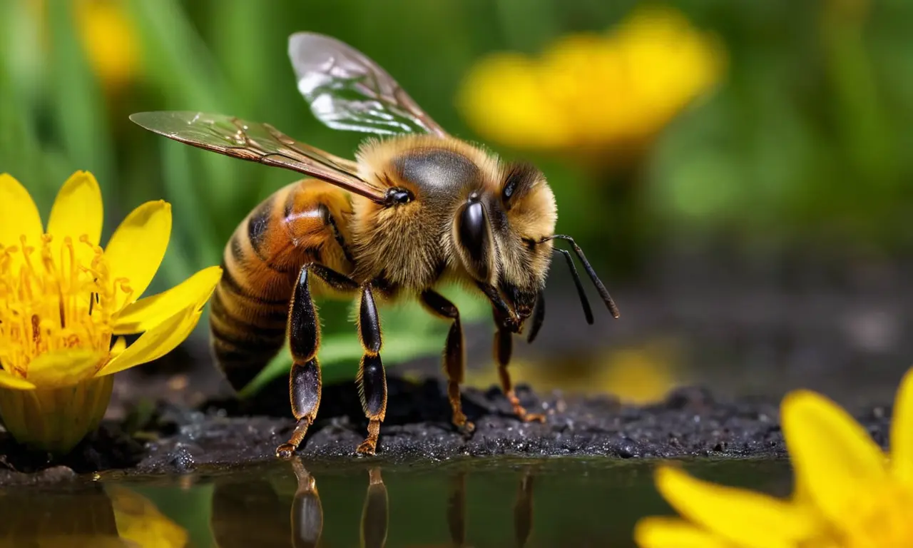 Ilustración para la sección Pesticidas: Neonitotinoides y rutas de exposición. sobre El último baile de las abejas: ¿Por qué están desapareciendo y qué podemos hacer?