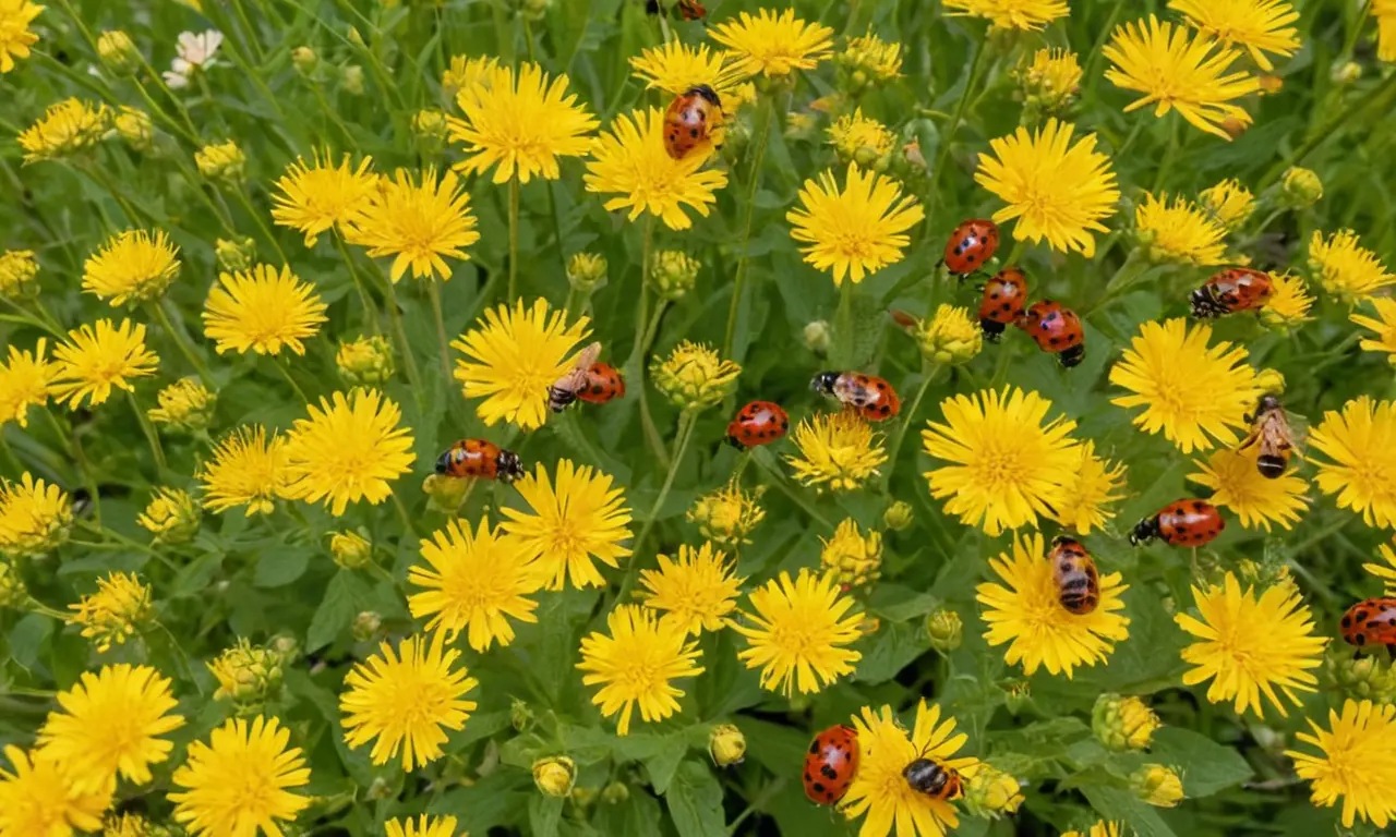 Ilustración para la sección Alternativas de control de plagas: Manejo sostenible y biológico. sobre El último baile de las abejas: ¿Por qué están desapareciendo y qué podemos hacer?