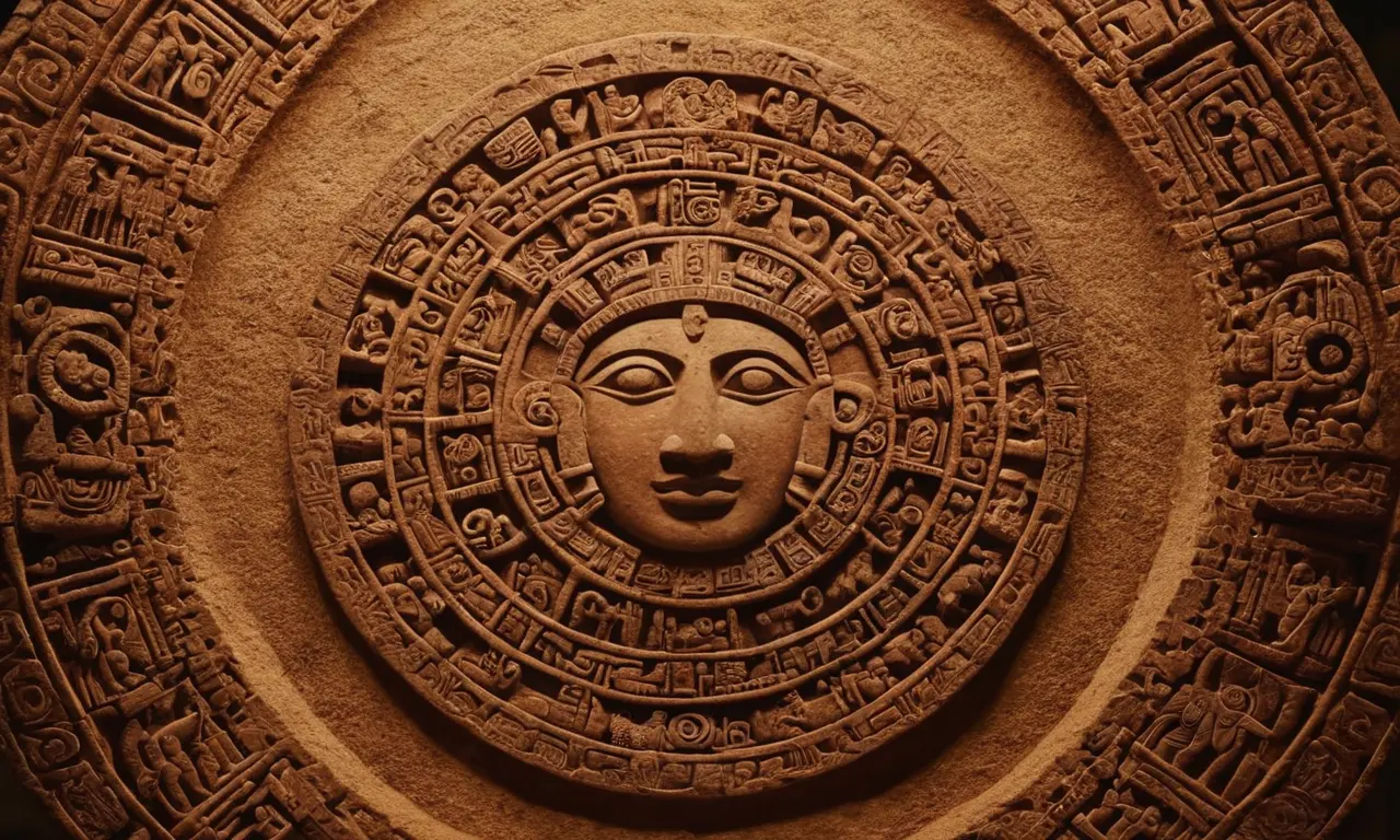 Ilustración para la sección El Concepto Maya de Tiempo: Cíclico versus Lineal sobre El último mensaje de la civilización Maya: ¿Advertencia o profecía?
