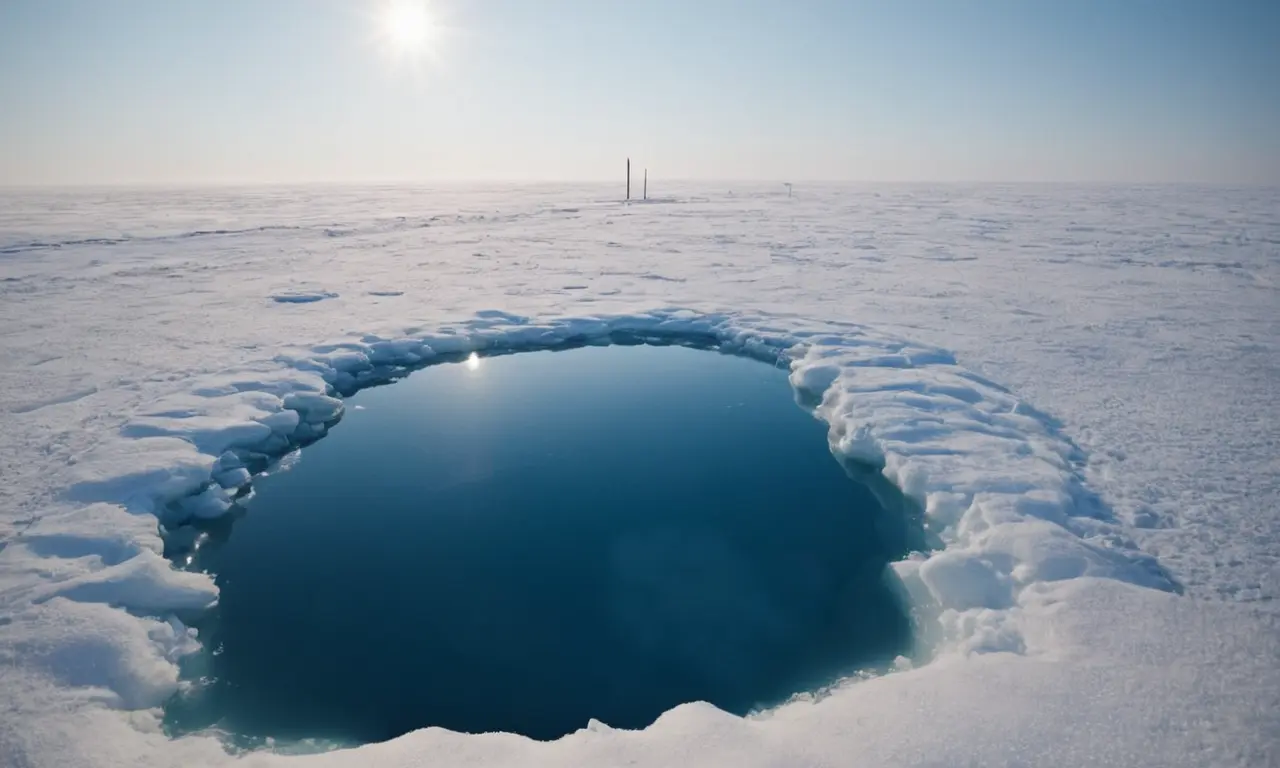 Ilustración para la sección Monitoreo científico: métodos e importancia para entender el cambio global sobre El último susurro de las glaciaciones: Lo que nos revela el permafrost.