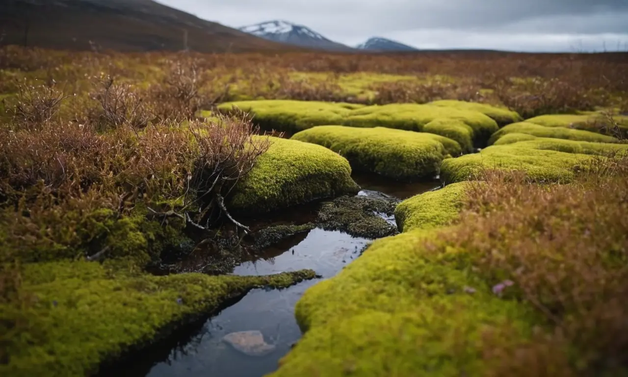 Ilustración para la sección La capa activa: características e influencia en el ciclo anual sobre El último susurro de las glaciaciones: Lo que nos revela el permafrost.