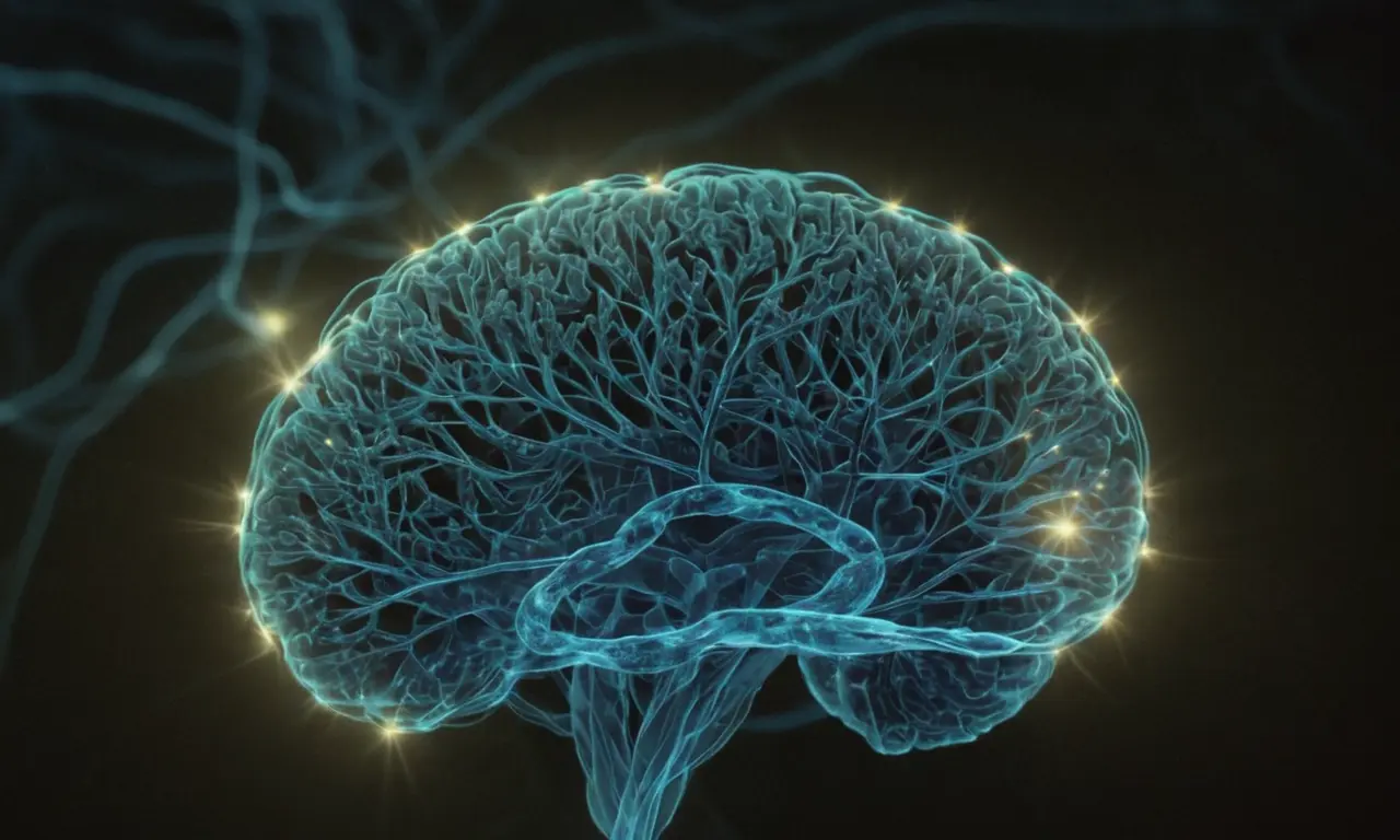 Ilustración para la sección Investigación en Humanos: Estudios Clínicos y Resultados. sobre La danza invisible: Cómo las bacterias moldean tu salud mental.