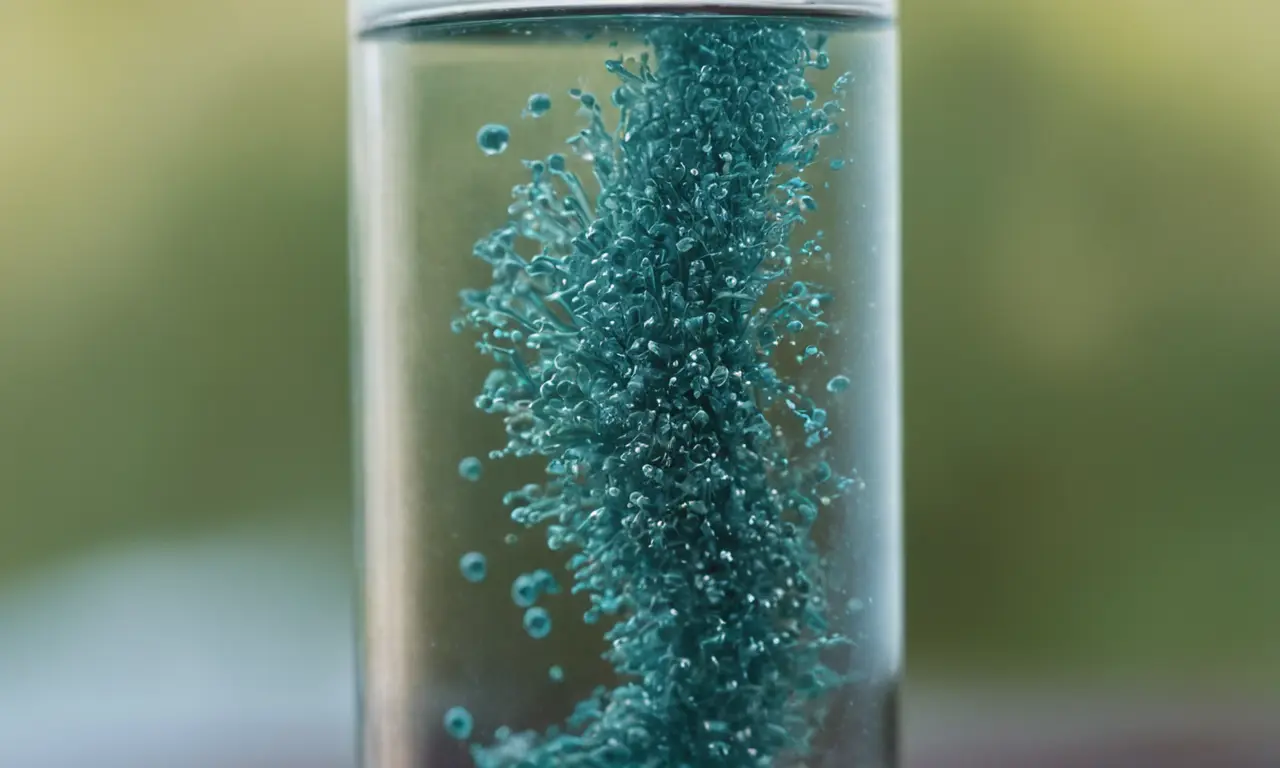 Ilustración para la sección Presencia de microplásticos en agua potable y alimentos. sobre Microplásticos: El enemigo invisible que está cambiando nuestros océanos… y a nosotros.