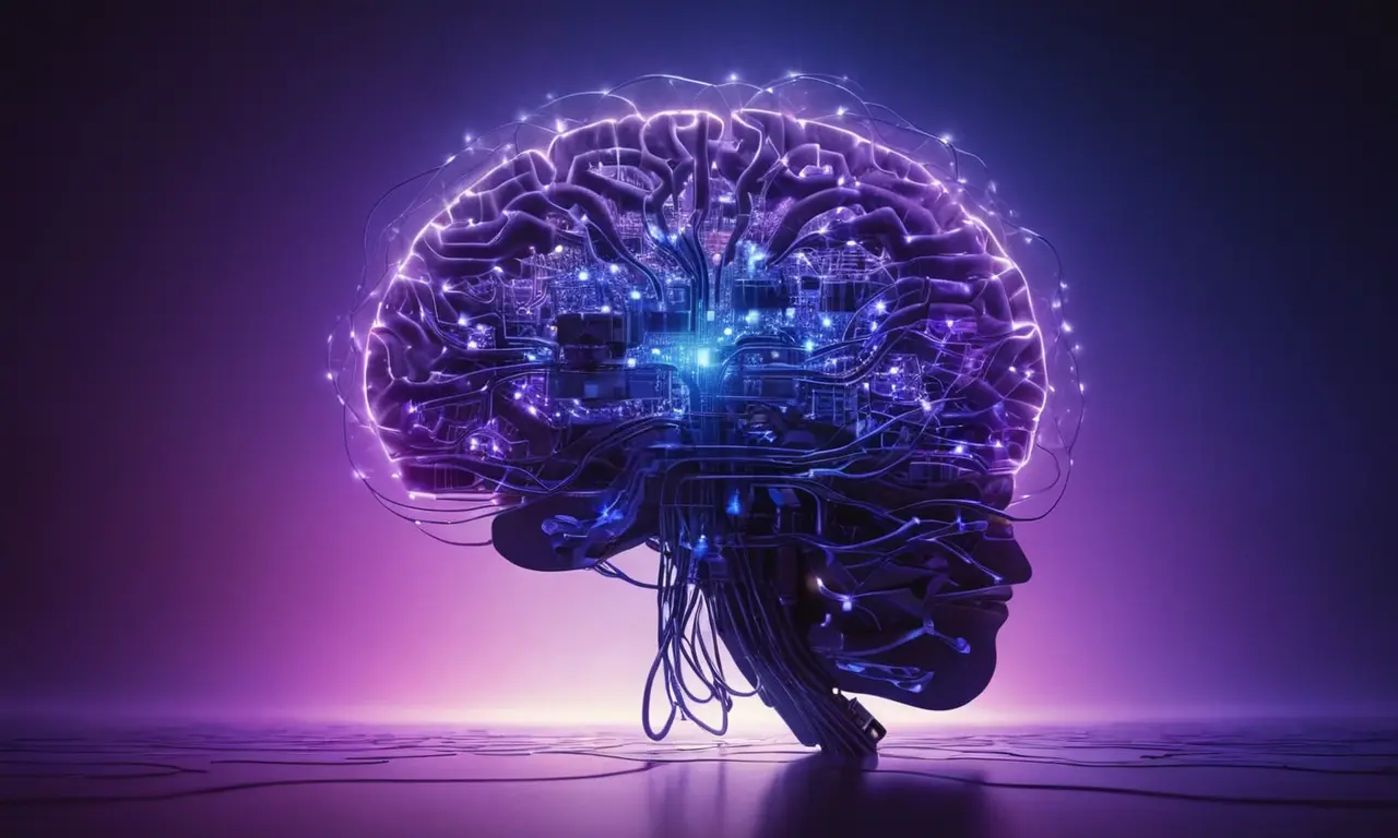 Ilustración para la sección Teorías de la conciencia: IIT, teoría de la información y global workspace. sobre ¿Sueñan los robots? La ciencia que explora la conciencia artificial.